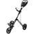 Maxfli 3 Wheel Cart Black - MX3WHL24