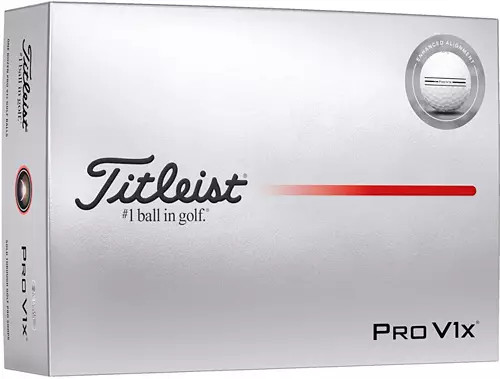 Titleist 2025 Pro V1x Enhanced Alignment Golf Balls - The GolfWorks