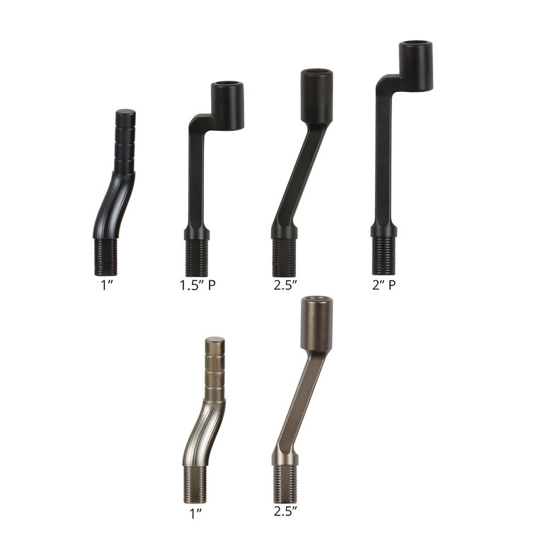 The GolfWorks Left Hand Putter Hosels