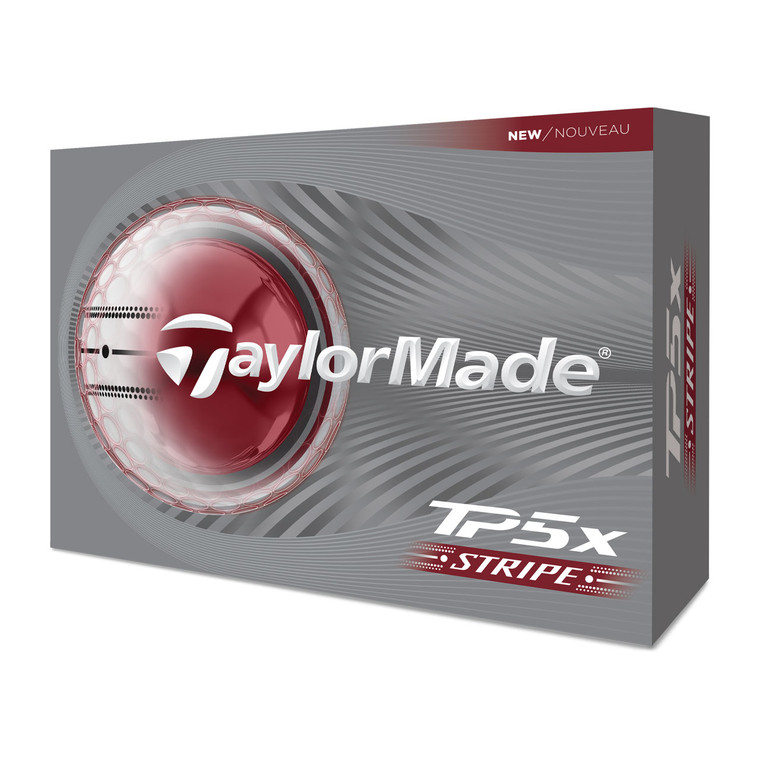 【4ダース48個・未使用・箱付】TP5x STRIPE ストライプ 2026 TaylorMade 2026 TP5x Stripe Golf Balls - The GolfWorks