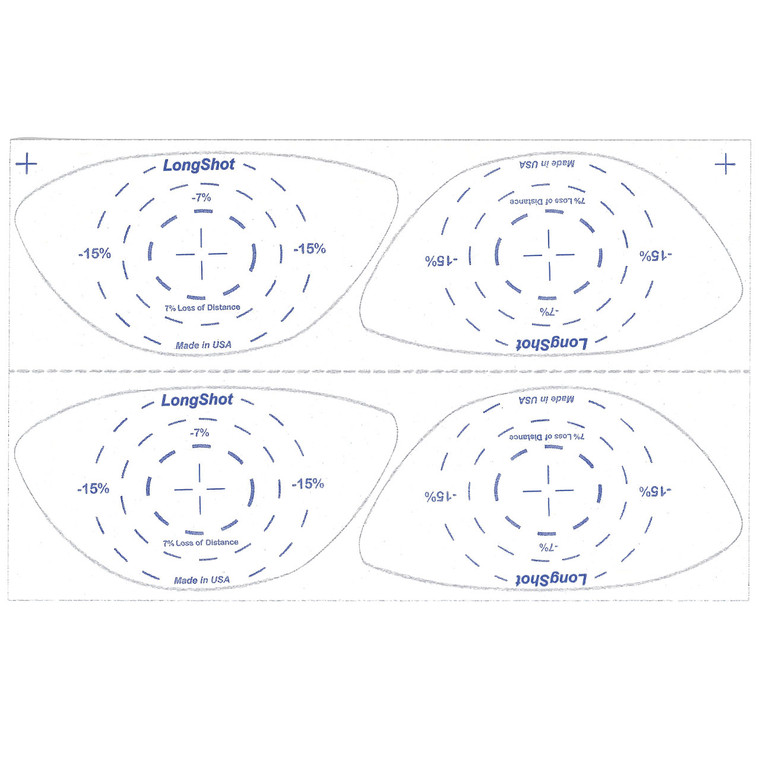 LongShot Oversize Wood Impact Labels