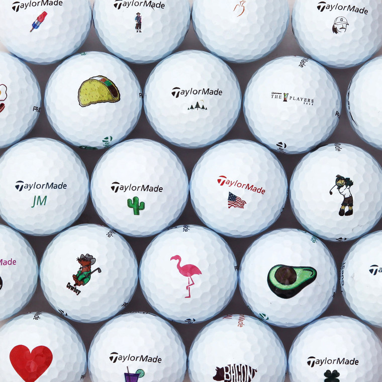 TaylorMade 2026 TP5 MySymbol Misprint Golf Balls - 1 Dozen