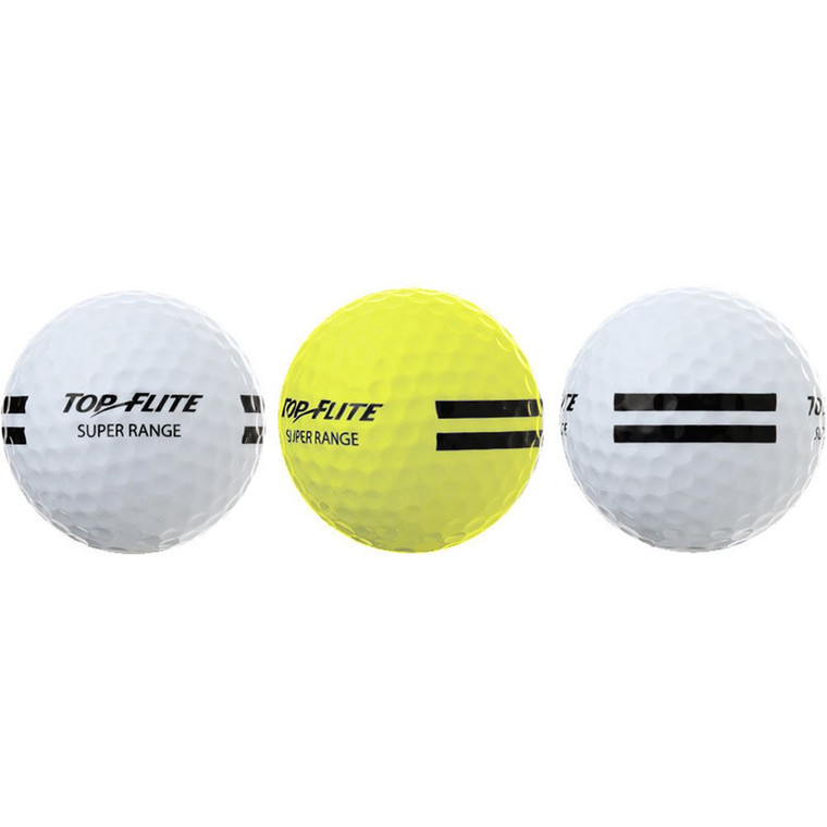 Top-Flite Super Range Golf Balls 1 dozen