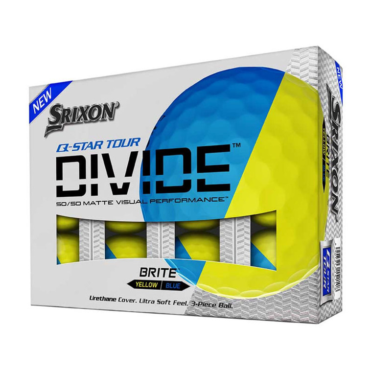 Srixon 2021 QStar Tour Divide Golf Balls The GolfWorks