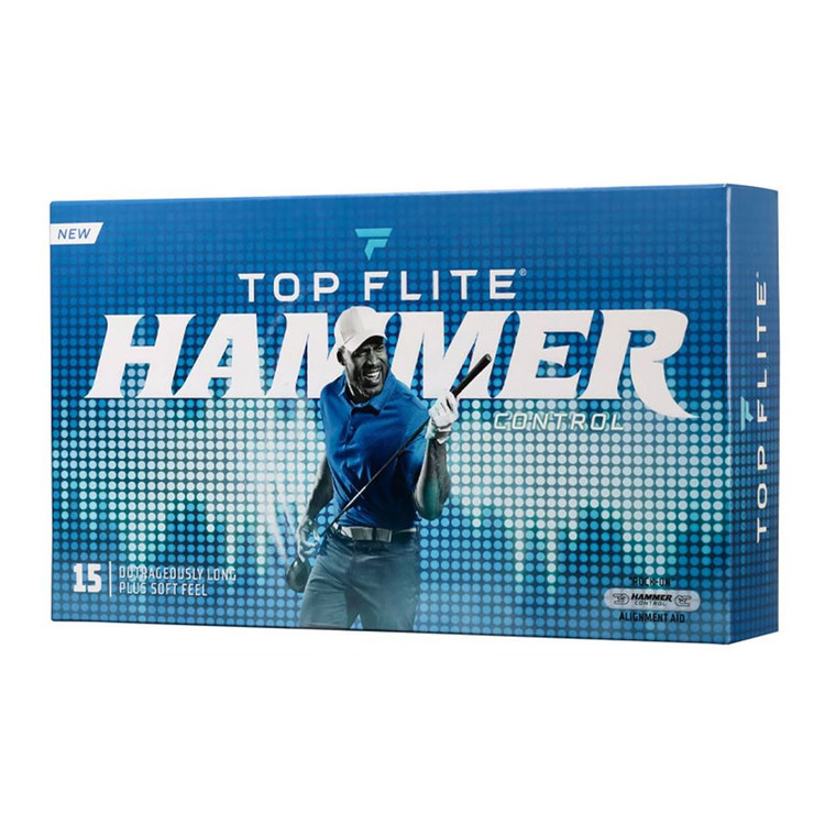 Top Flite Hammer Control Golf Balls - 15 Pack