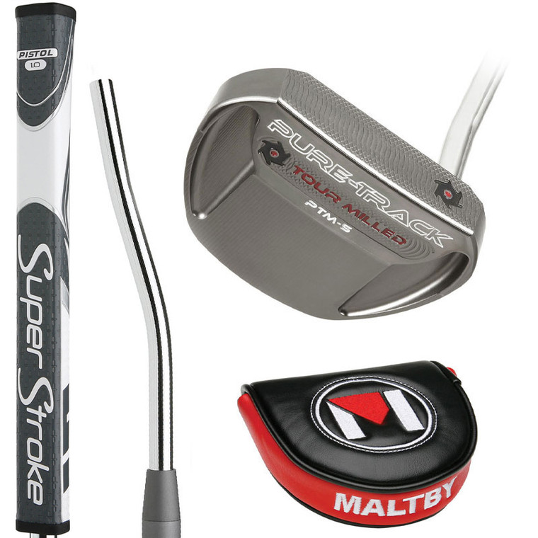 Maltby Pure-Track PTM-5 Putter - Pure-Track SS Shaft