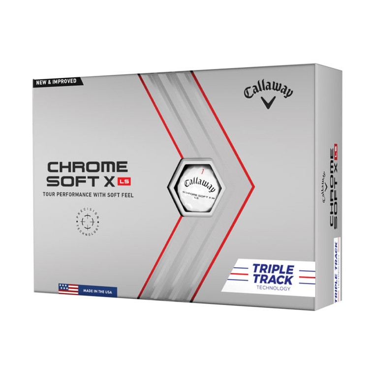 Callaway 2022 Chrome Soft X LS Triple Track Golf Balls