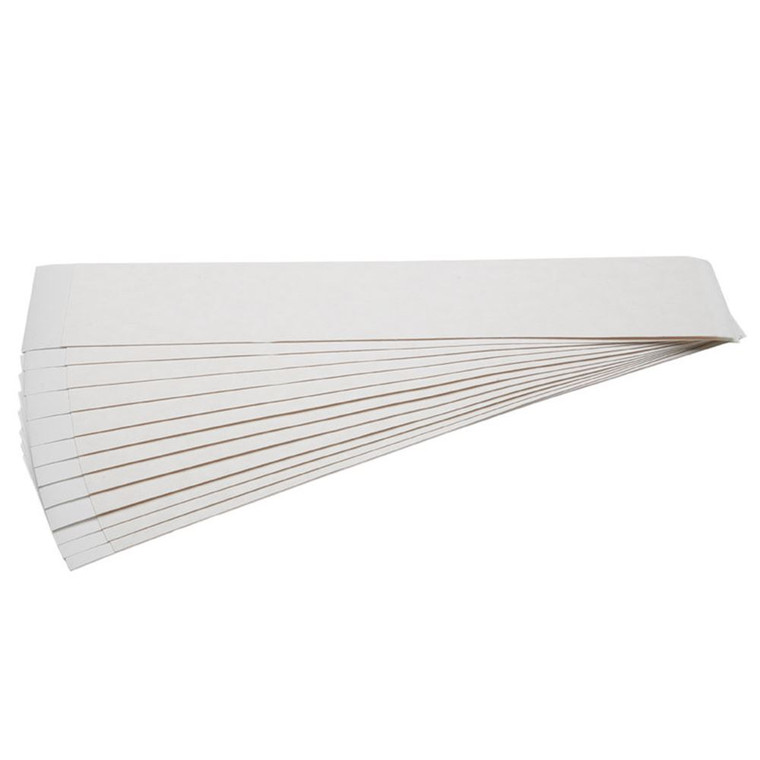 Pre-Cut  (2" x 10") Tape Strips - 100 Pack