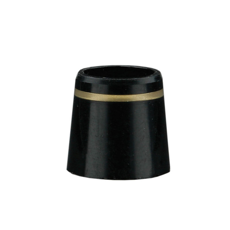 Black/Gold Single Iron Ferrule - .370" - 54PIS