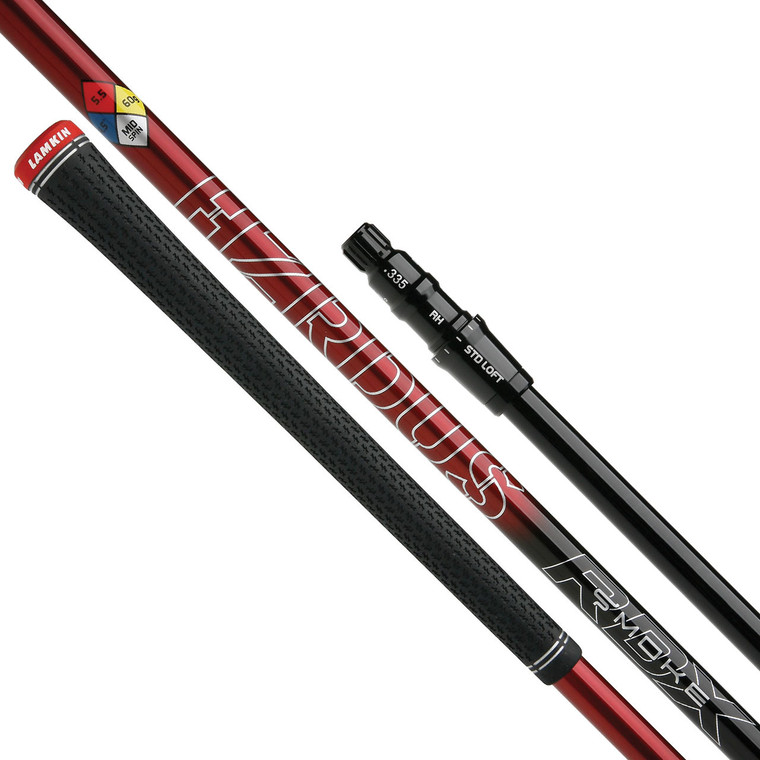 Project X HZRDUS RDX Smoke Red 60 5.5 (R) Flex Golf Shaft with TM Adaptor and Grip