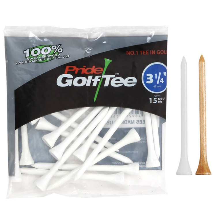 Pride Deluxe Bulk Golf Tees - Bagged, 10M  2 3/4"
