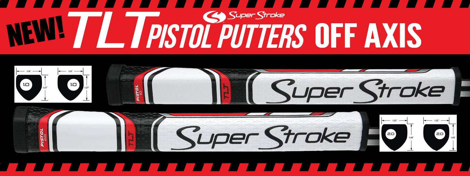 NEW TLT PISTOL PUTTERS