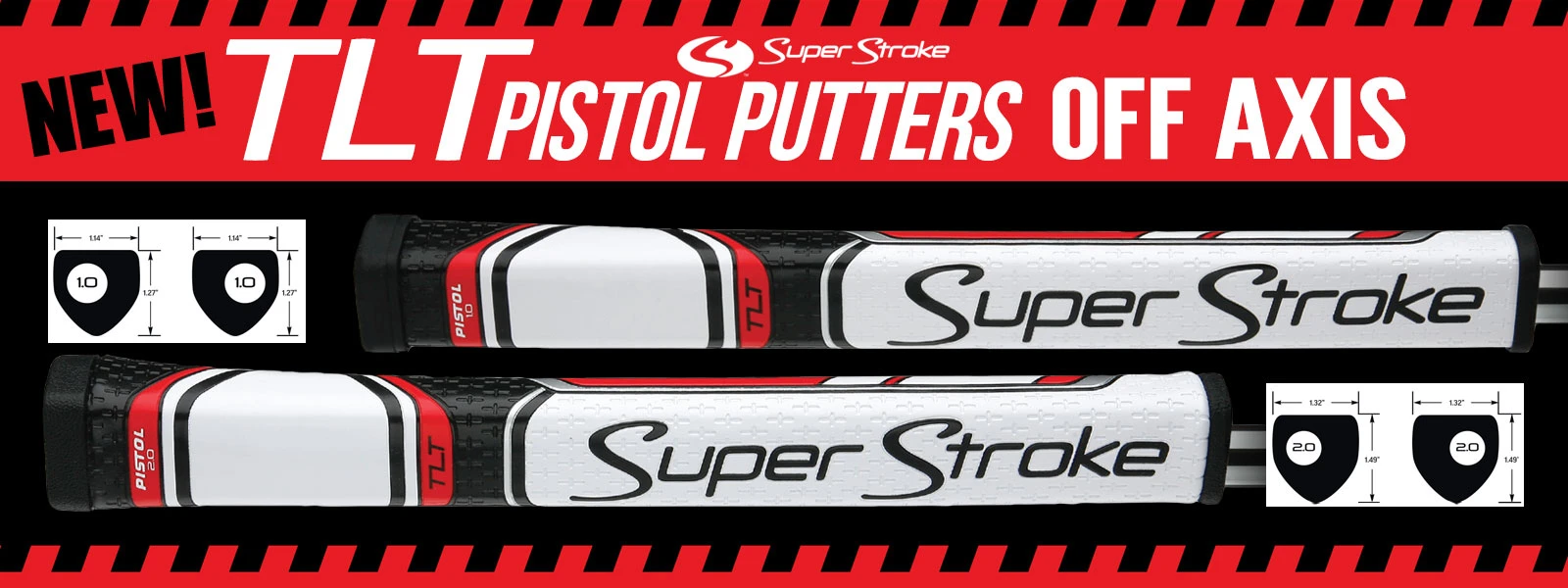NEW TLT PISTOL PUTTERS