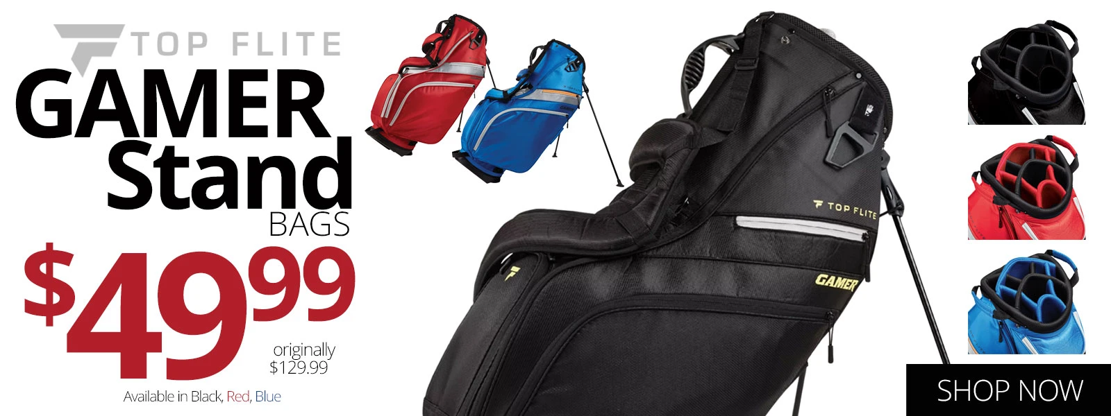 TOP FLITE GAMER STAND BAGS