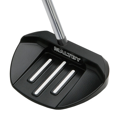Maltby Pure-Track PTM-5+ Tour Milled Center Shafted Black