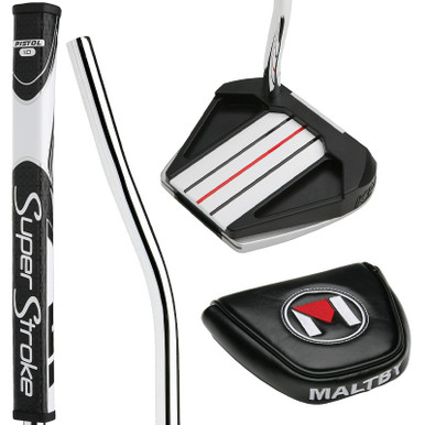 Maltby KE4 MAX Putter Pak - BLK/SLV - The GolfWorks