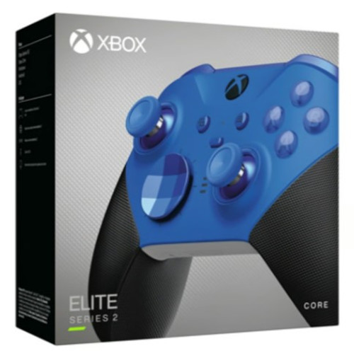 Wireless, Cable - Bluetooth - USB - PC, Xbox Series X, Xbox Series S, Xbox One, Smartphone - 9 ft Cable - Blue