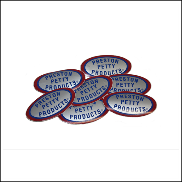 Preston Petty Decals- set of 10