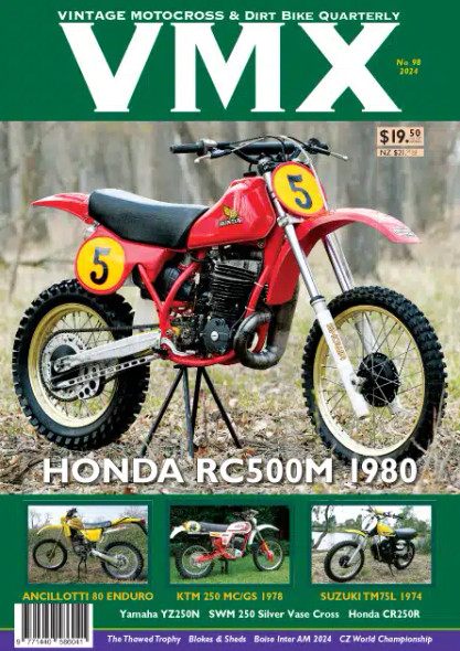 Everything a rider needs - VMX Magazines -including back