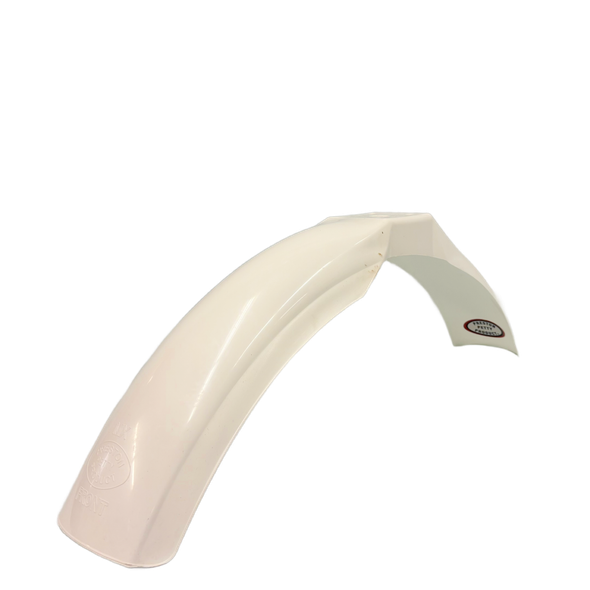 MX Front Fender - pre-drilled- white-never used