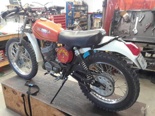 Dave Rozier's Hodaka 03 Wombat