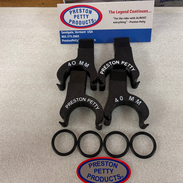 Preston Petty Products Headlight Extensions/Fork Mounts - Set of Four