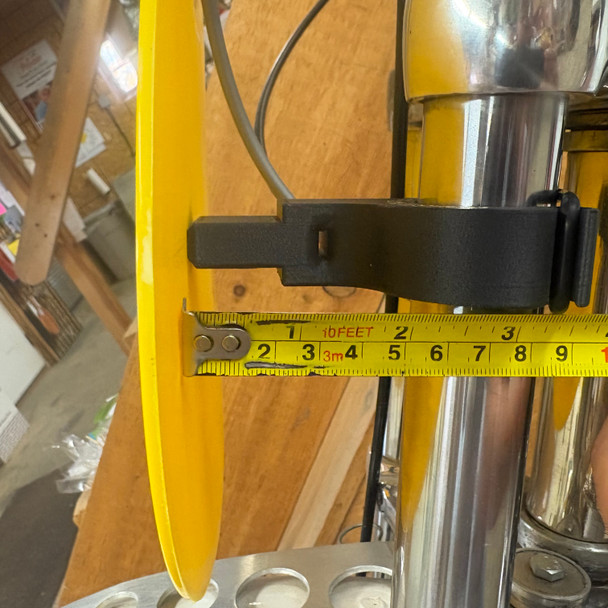 Headlight Number Plate Assembly-W/ Fork Standoff's yellow or white