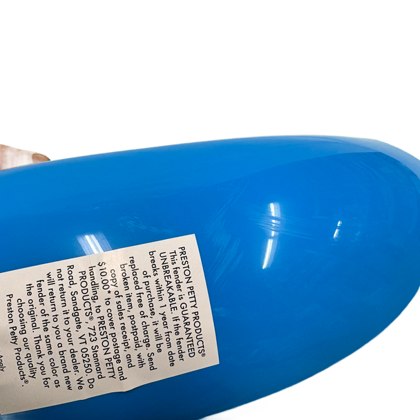 MX Rear Fender - Blemished- Yamaha Blue