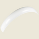White  Muder rear fender