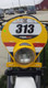 Headlight Number Plate Assembly-Yellow