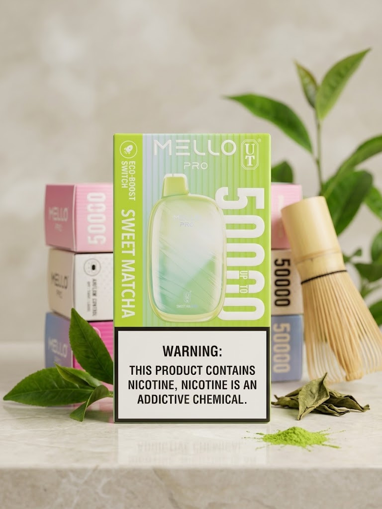 FLUM FLOAT Mello Pro 50,000 - Sweet Matcha