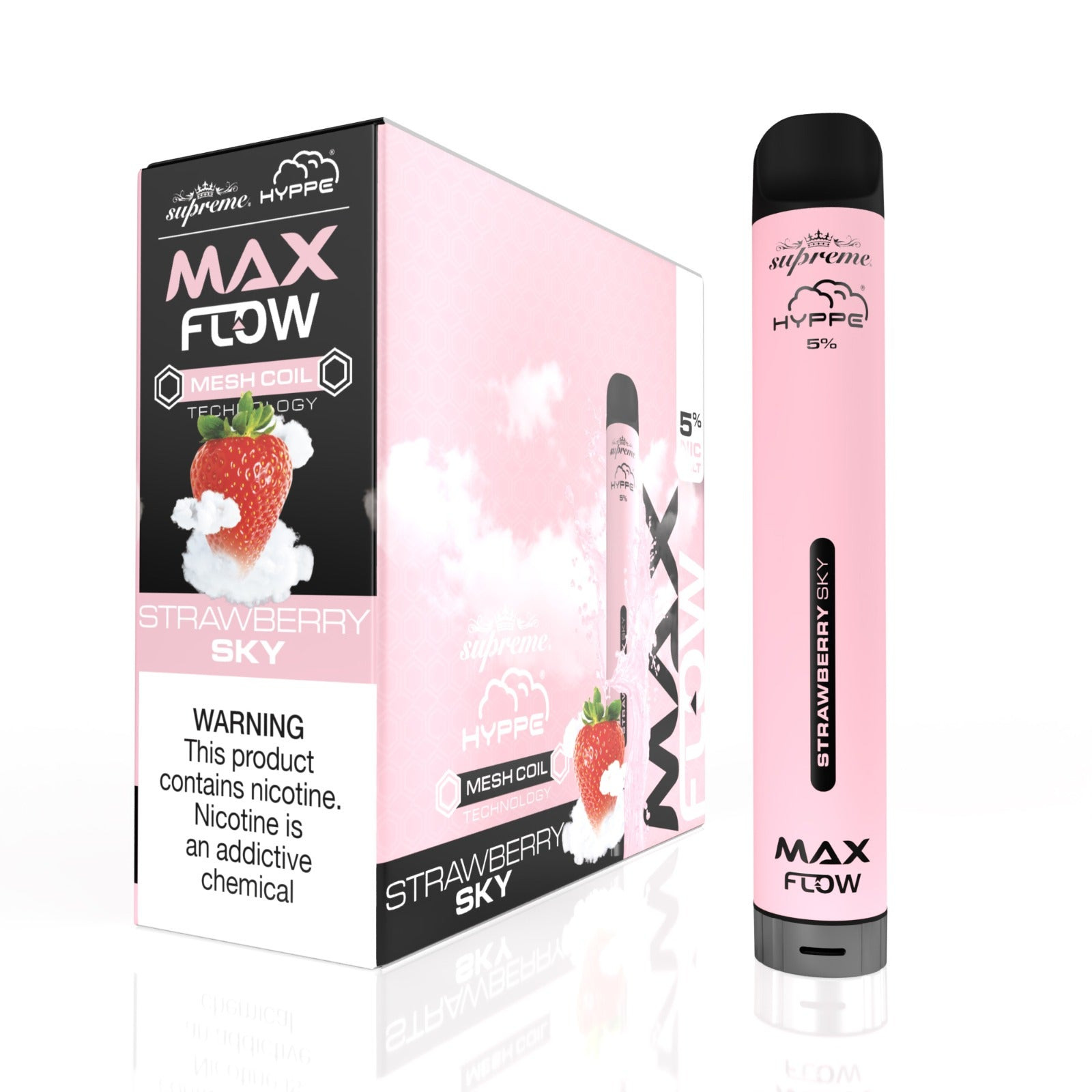 Hyppe Max Flow Disposable | Strawberry Sky