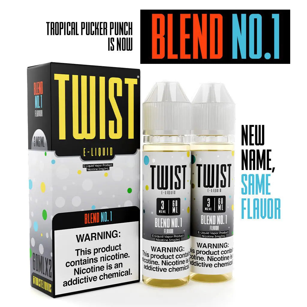 Twist Freebase E-liquid 6mg/ml / 60ml x2