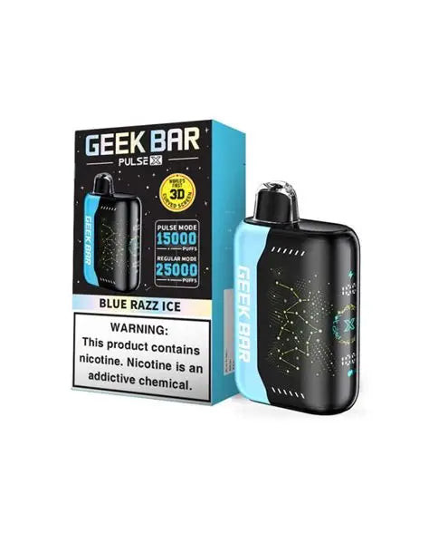 Geek Bar Pulse X Disposable - Blue razz ice