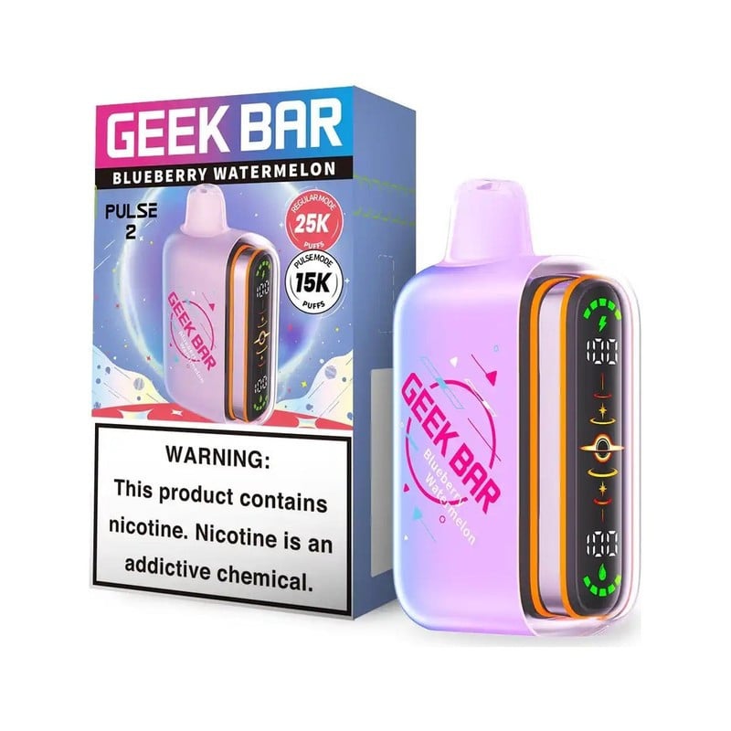 Geek Bar Pulse 2 Disposable | Blueberry Watermelon