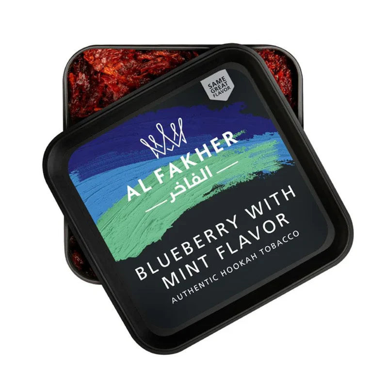 Al Fakher Hookah Tobacco 250G | Blueberry With Mint