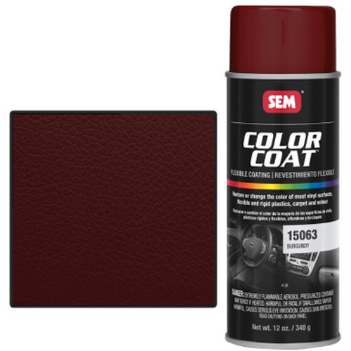 SEM 15063, Burgandy, Vinyl Paint, Color Coat
