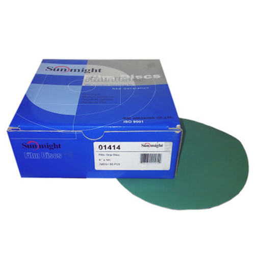 Sunmight 1414 6 inch 320G Velcro Film Disc