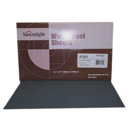 Sunmight 7221, 1200G Wet/Dry Sandpaper Sheets