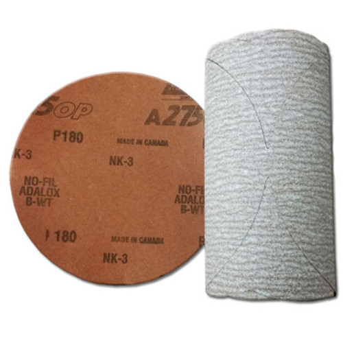 Norton 31477, 180 Grit, 6 inch, PSA, A275OP Sanding Discs