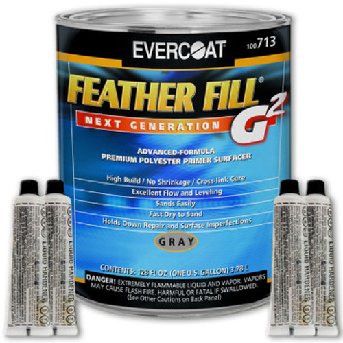 FE 713, Feather Fill G2, Gray Polyester Primer, Gallon