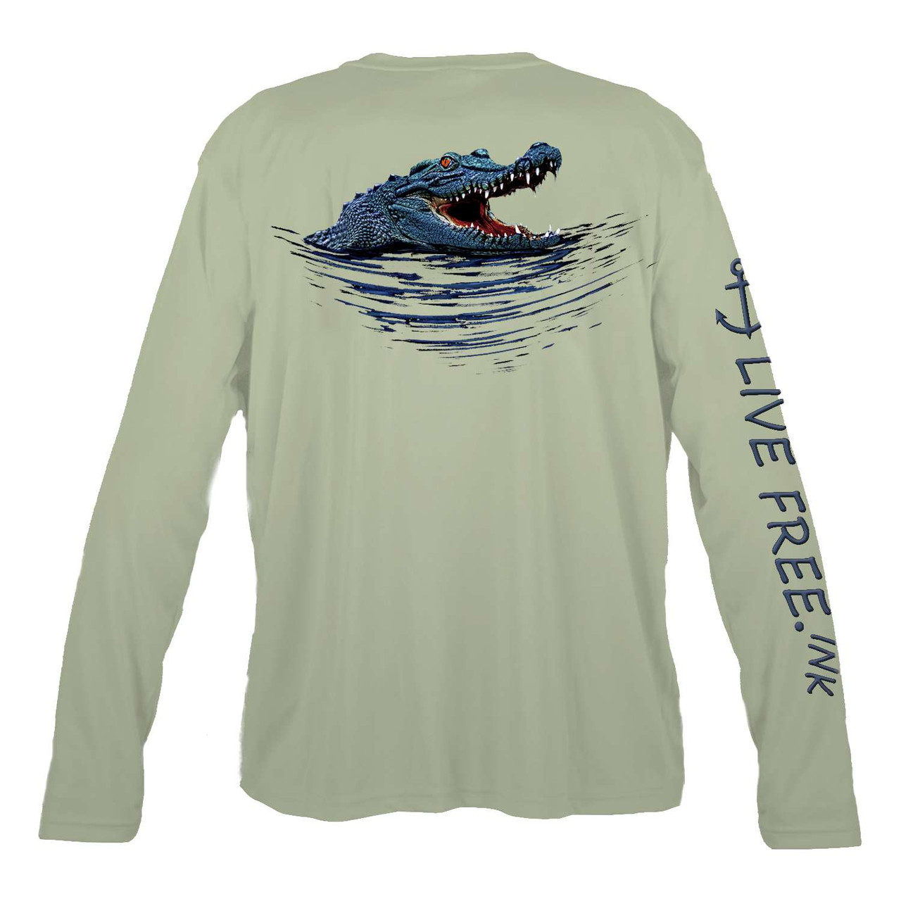 mens long sleeve performance shirt UPF 50