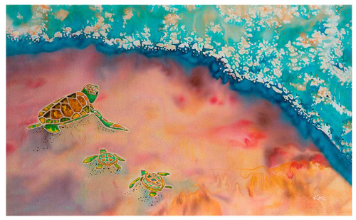 Baby Turtles Outdoor Mat