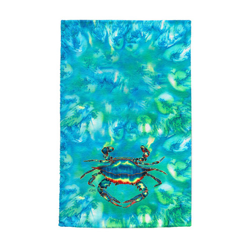 Blue Crab Hand Towel