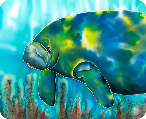 Mo The Manatee 12 x 15 Cutting Board