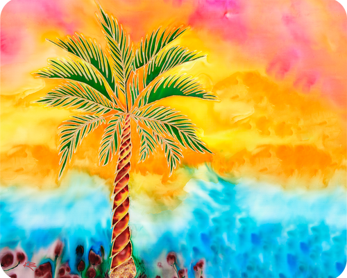Sherbert Palm cutting board