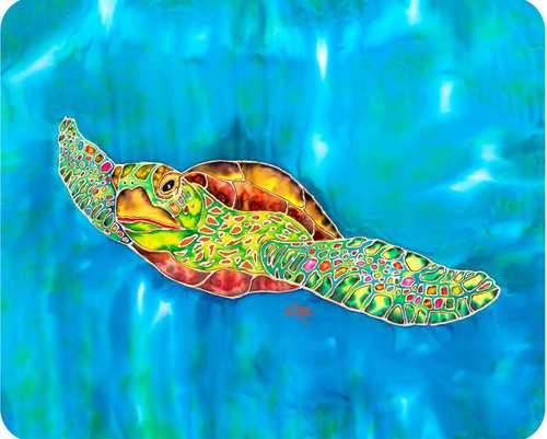 Swimming Turtle 12 x 15 Cutting Board