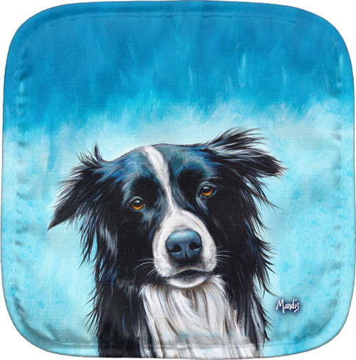 Border Collie Potholder