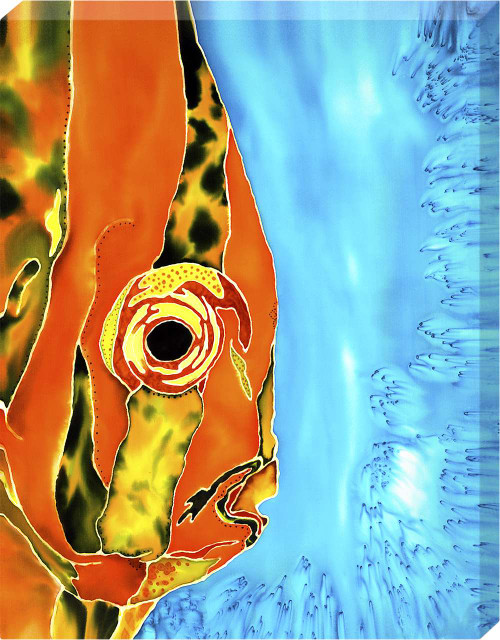 Big Orange Canvas Print Big Orange Canvas Print