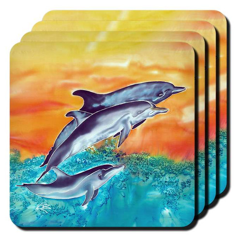 Dolphins Coaster Set